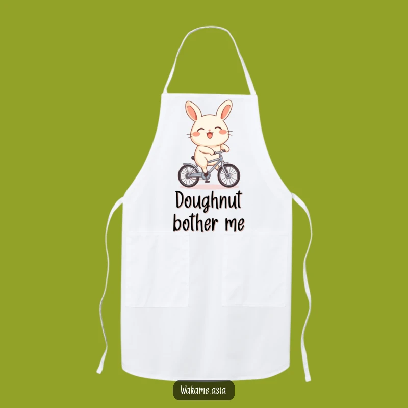 Funny Bao Bun Bicycle Apron: Cook Up Fun with This Adorable Kitchen Accessory.