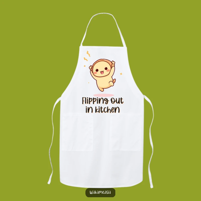 Funny Dim Sum Acrobat Apron: Cook Up Smiles in the Kitchen