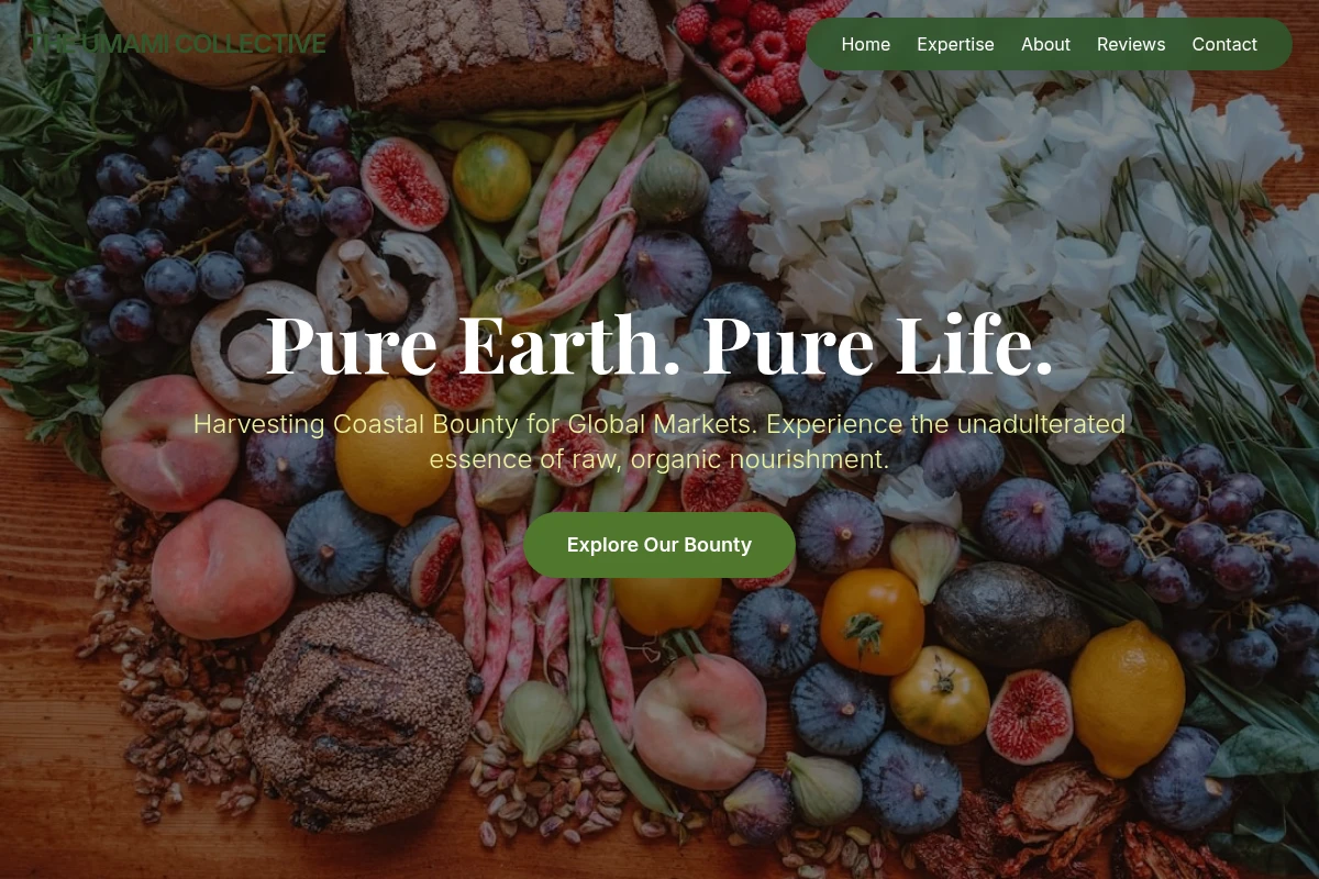 Raw Organic Food