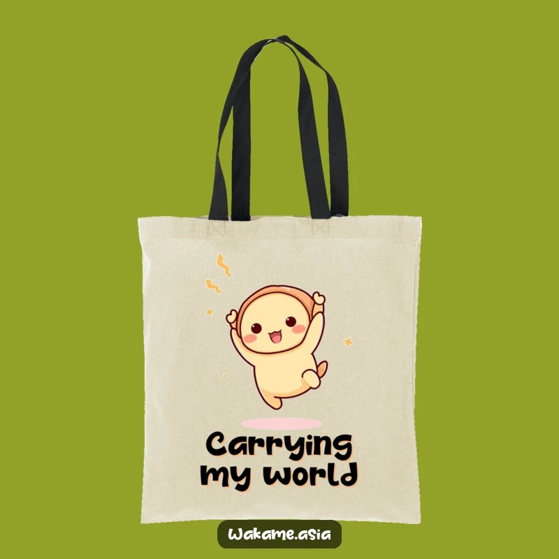 Funny Dim Sum Acrobat Tote Bag: Carry Your Essentials with Flair and Fun